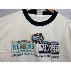 Florida Marlins Vintage Shirt MLB Majestic Men's XXL Yankees 2003 World Series